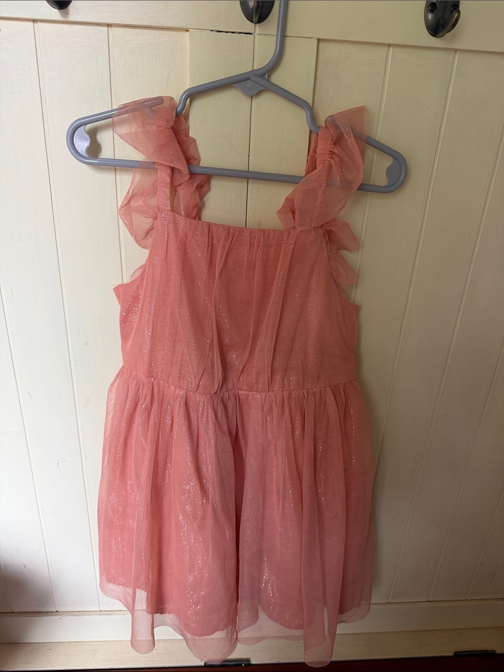 Cat & Jack Coral Tulle Party Dress